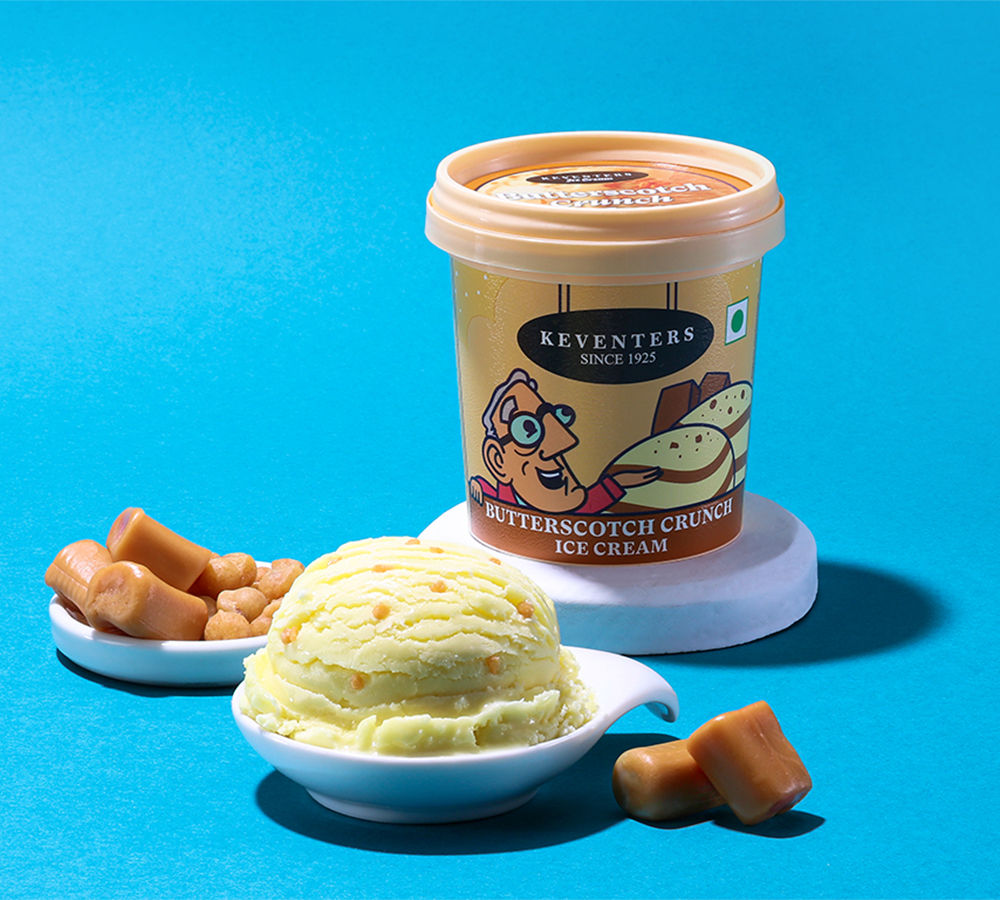 Butterscotch Crunch Ice Cream [100 ml]