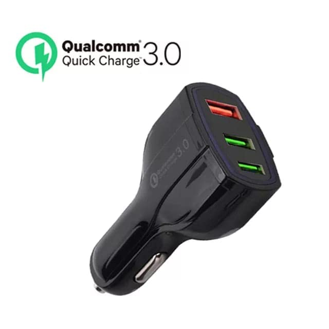 A..R.M GOLD 3 USB FAST CAR CHARGER 7A view 2