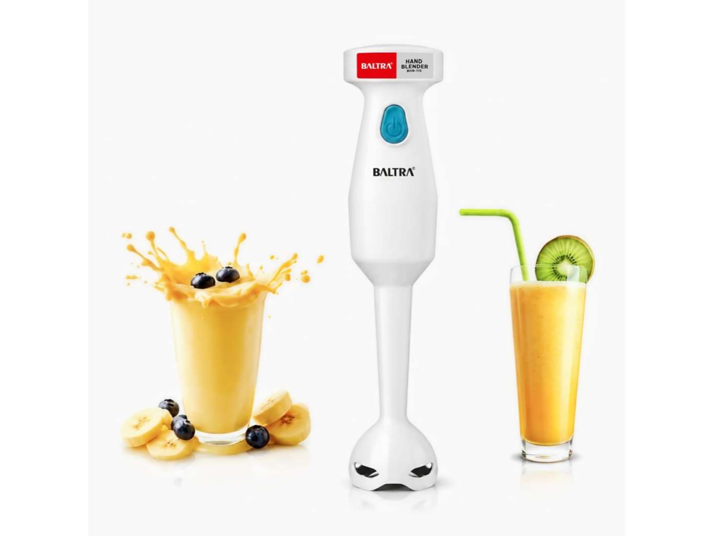 BALTRA Hand Blender Electric, Powerful 250W Motor with Rust Free, Easy single trigger operation, Kitchen Using Electric Blender