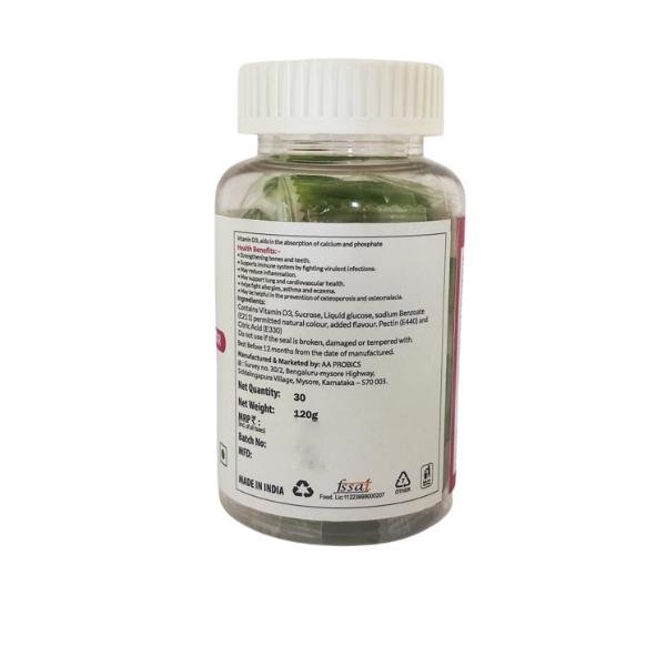 MEWISE Vitamin D3 Gummies 120 Gms view 2