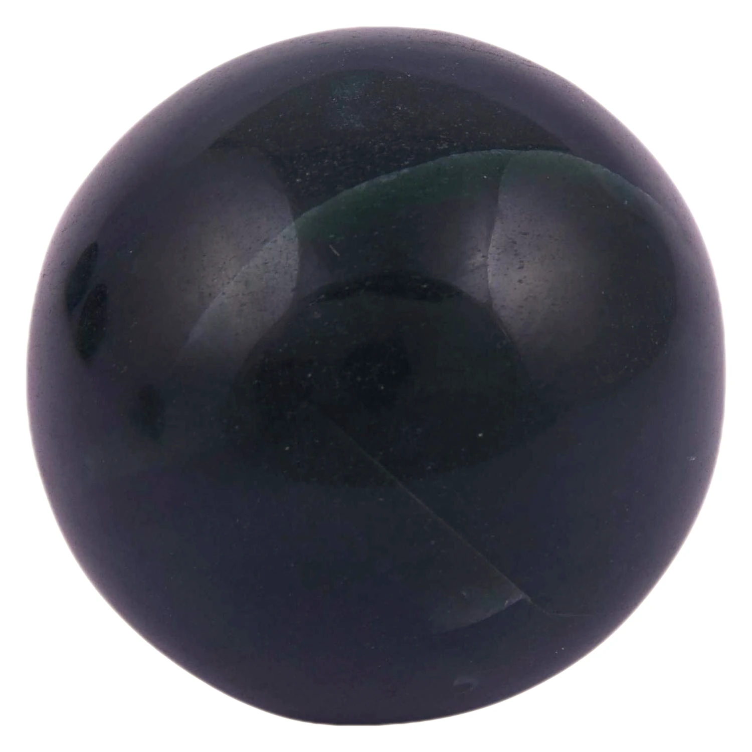 Jade Green Ball Healing Crystal Handcarved Crystal Stone Sphere Ball, Polished Feng Shui Crystal Ball for Reiki, Healing, Vastu(KI_73) by Krishna Impex