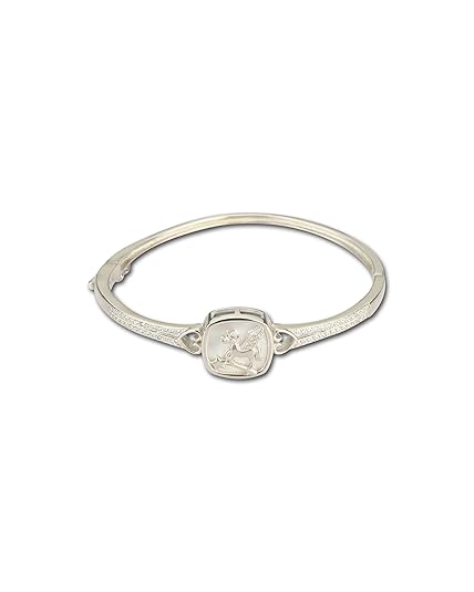 AABHA Silver Kada for Women (Silver, 2.2)