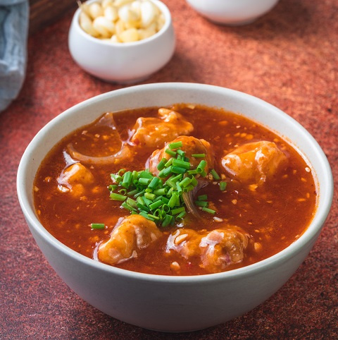 Chicken in hot garlic sauce (12 pcs)