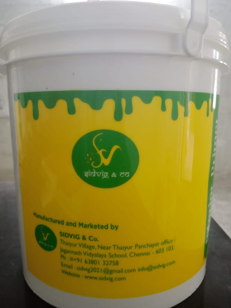 Khadi India Prakritik Paint 2in1 - Damp Proof Primer - 5 Litres - SIDVIG & Co view 2