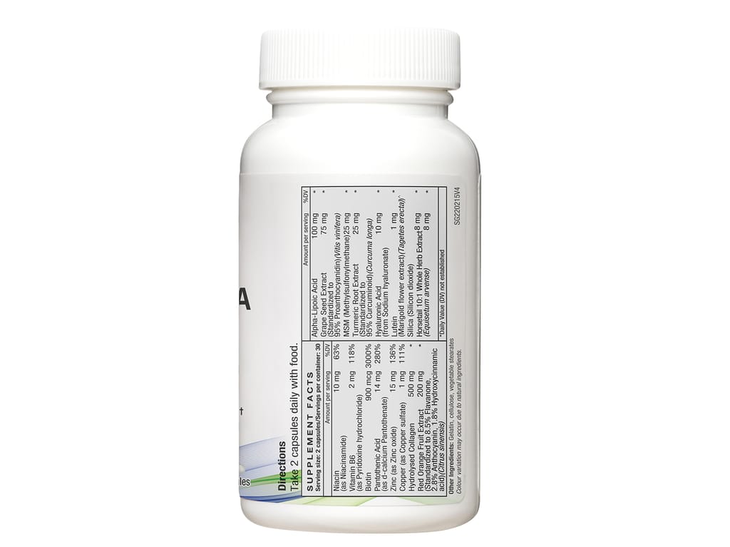 LAC Advanced Hair, Skin & Nails Formula (60 Capsules) view 2