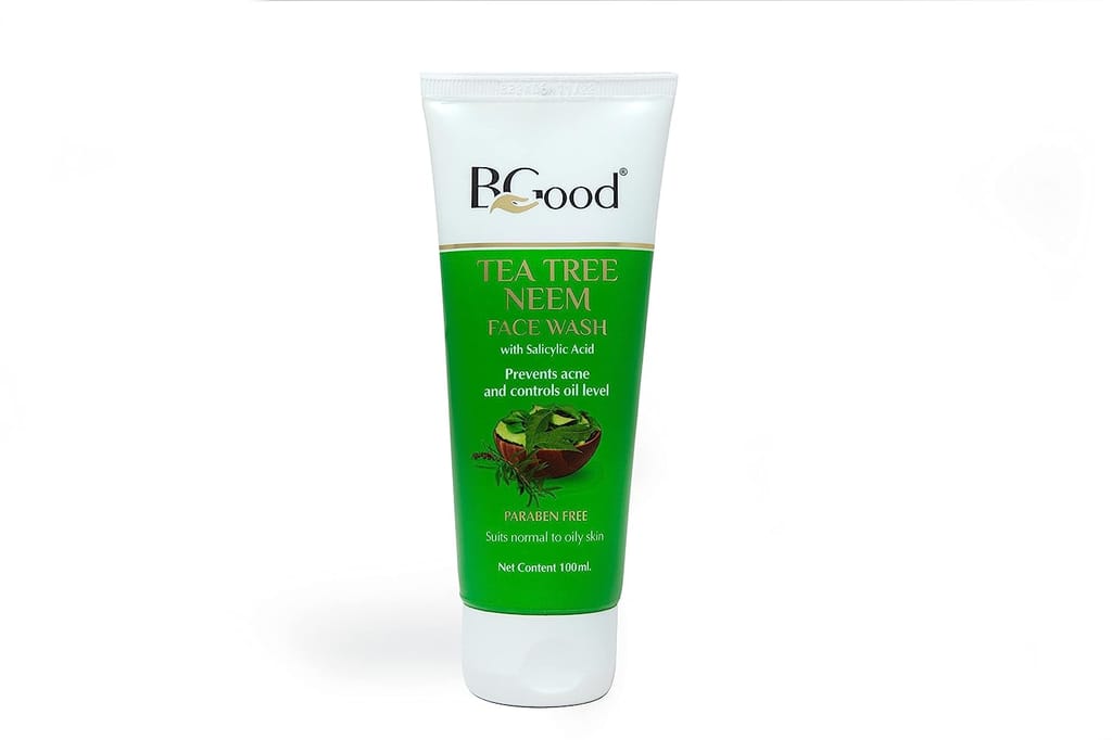 Tea Tree Neem Face Wash - 100ml | Paraben Free Facewash for Women & Men | Tea Tree Face Wash view 2