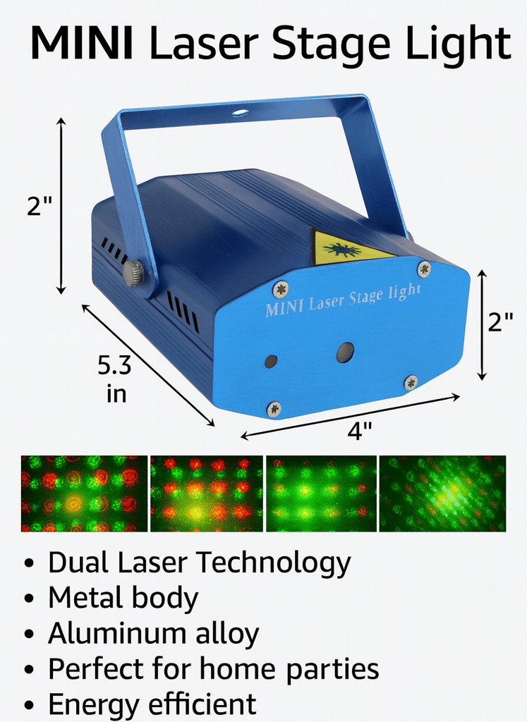 Design Laser Stage Lighting Projector for Parties & Events view 2