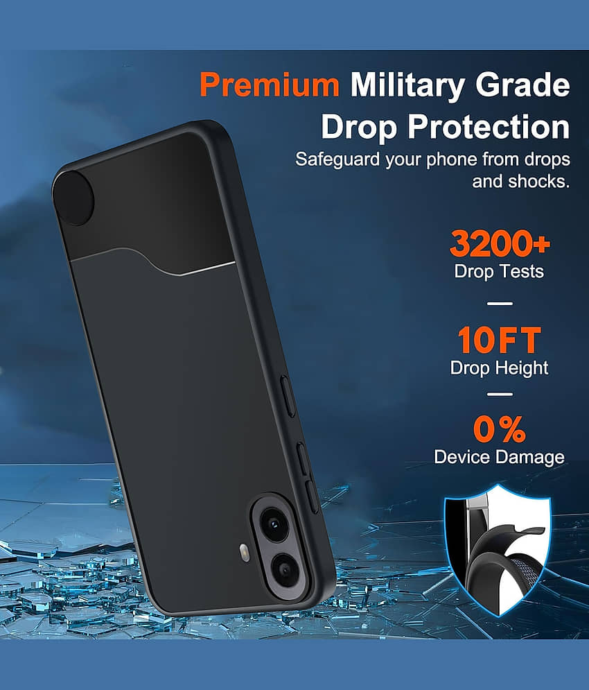 BIG WINGS Shock Proof Case Compatible For Polycarbonate CMF by Nothing Phone 1 5G ( Pack of 1 ) view 2