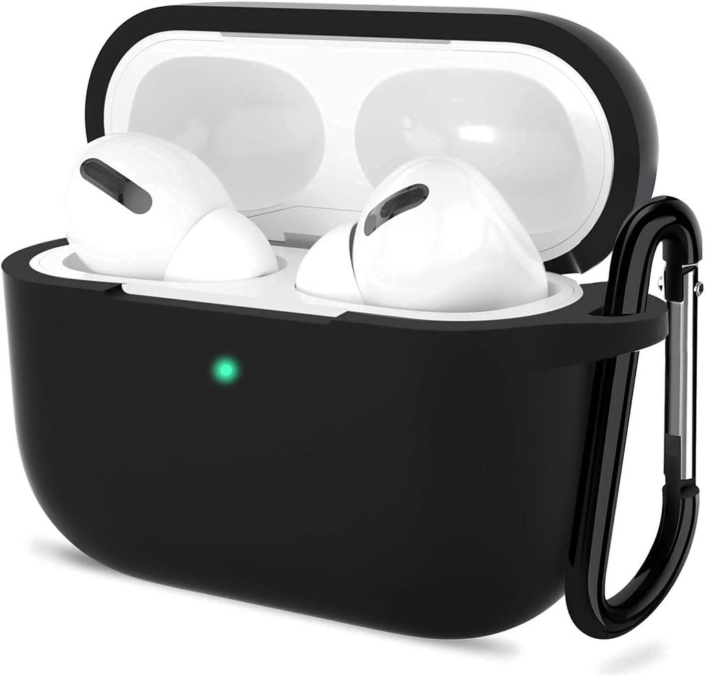 l&t world Silicone Press and Release Headphone Case (Black) view 2