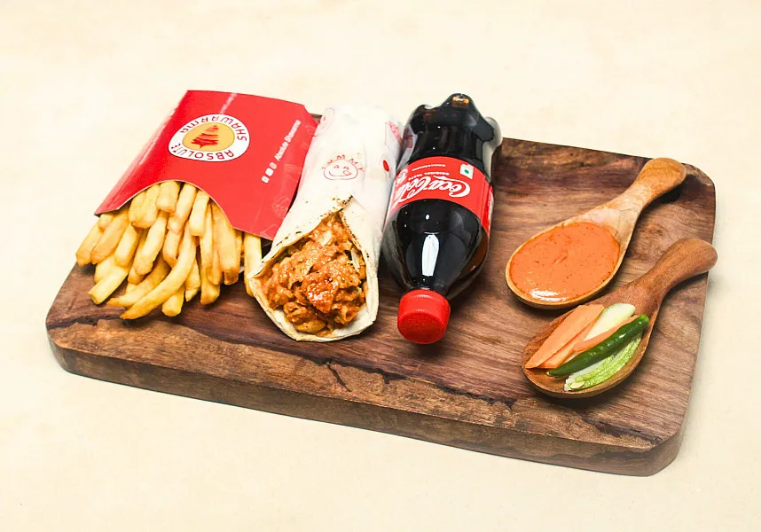 Peri-peri Chicken Shawarma Combo