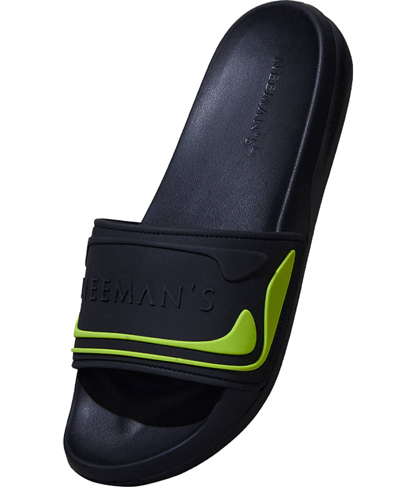 Neemans Travel Slides Black Men's Slide Flip Flop