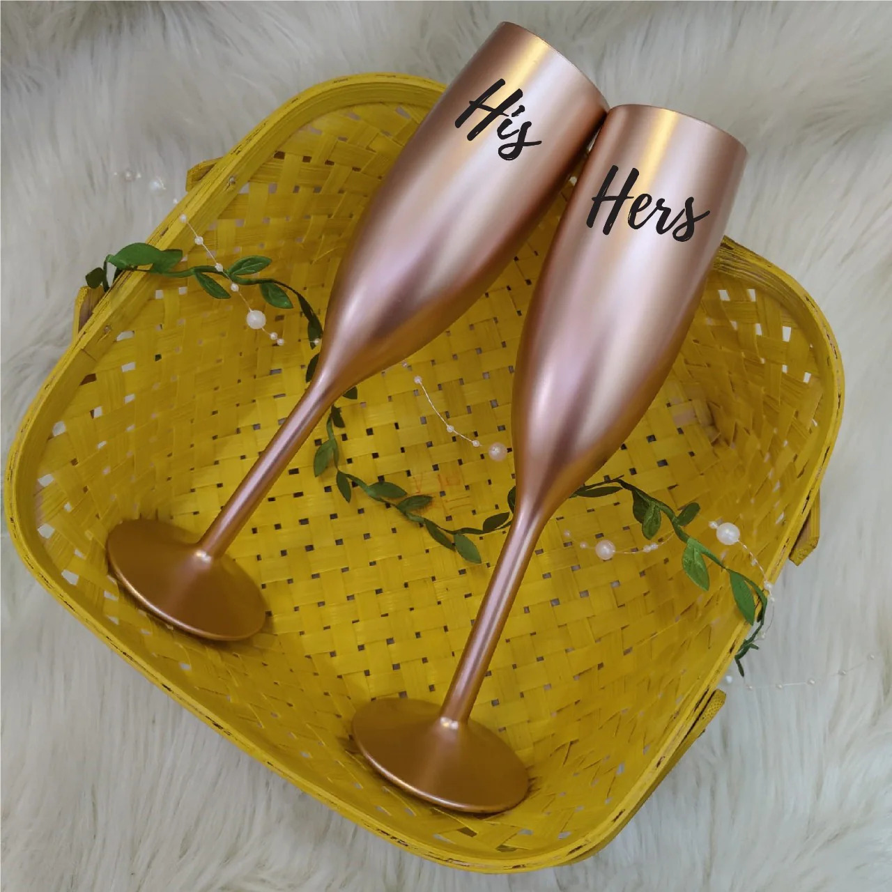 Stallion Barware Copper Flute Glass