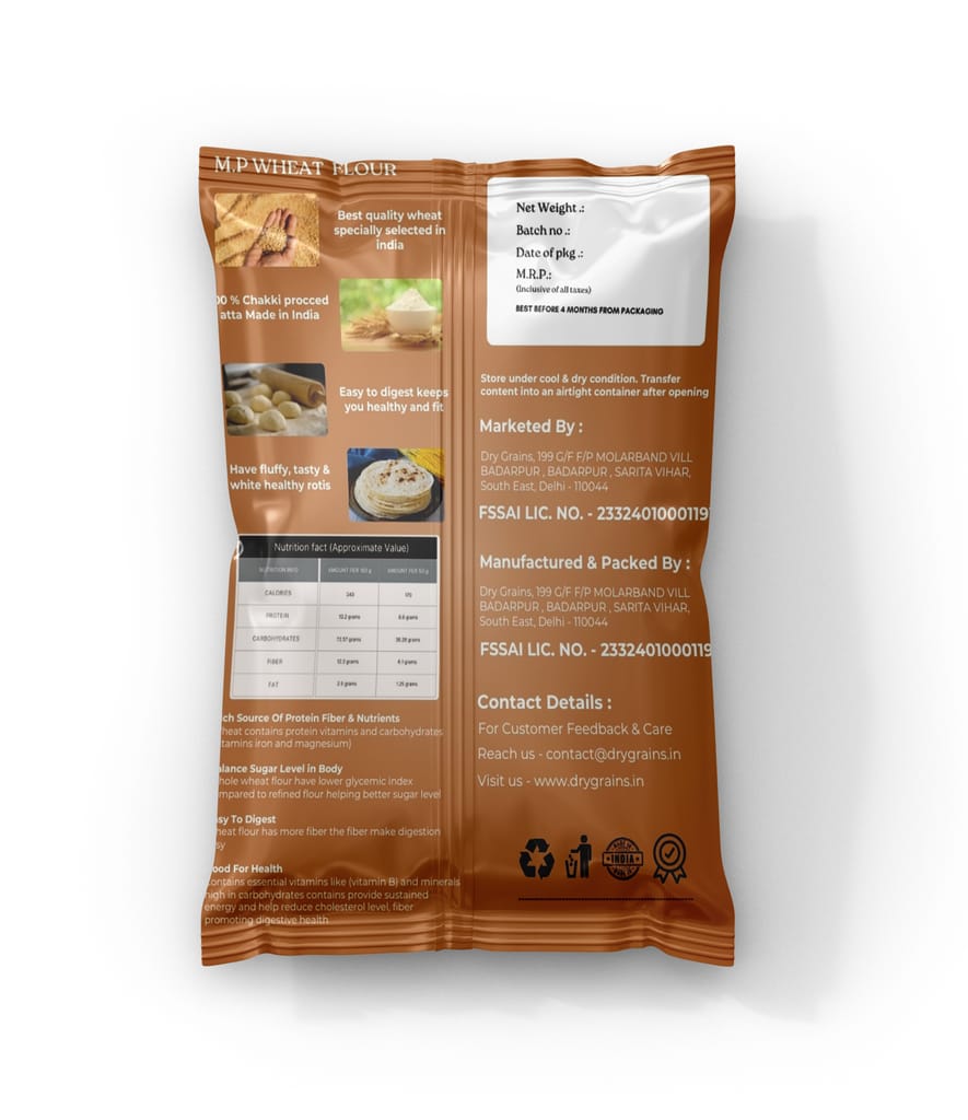 Dry Grains - MP Wheat Flour - 5 KG view 2