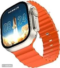 S8 ULTRA WATCH Silicone Band Compatible with smart Watch - Orange view 2