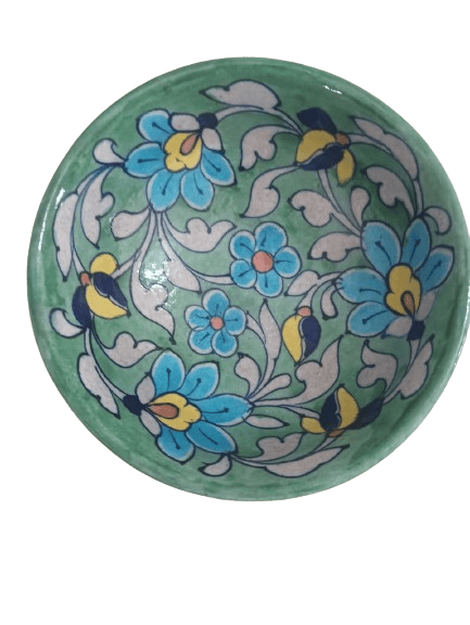 Ceramic Bowl having Parate Green colour view 2