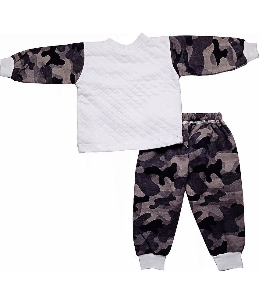 harshvardhanmart.com Pack of 1 Boys Cotton Blend Set ( Tan ) view 2