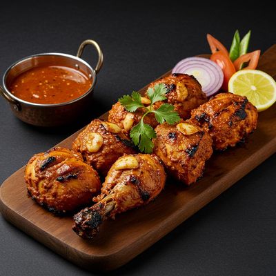 Chilli Garlic Chicken Tikka