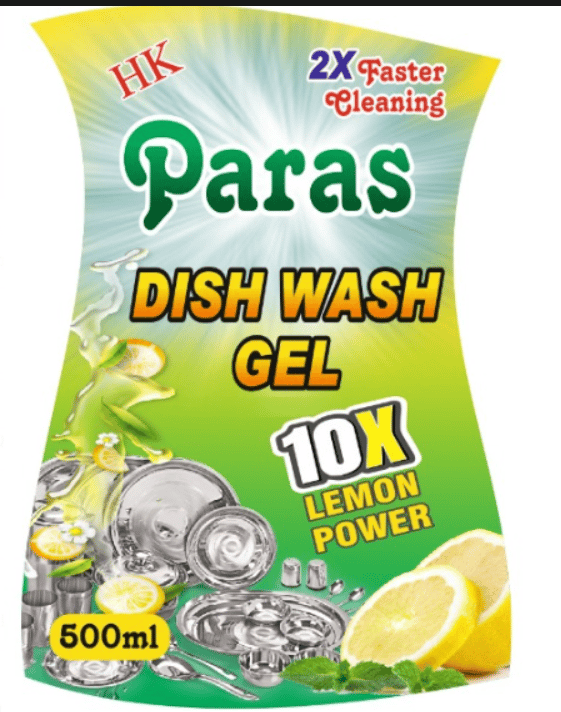 HK Paras Dish Wash Gel -Pack of 4 view 2