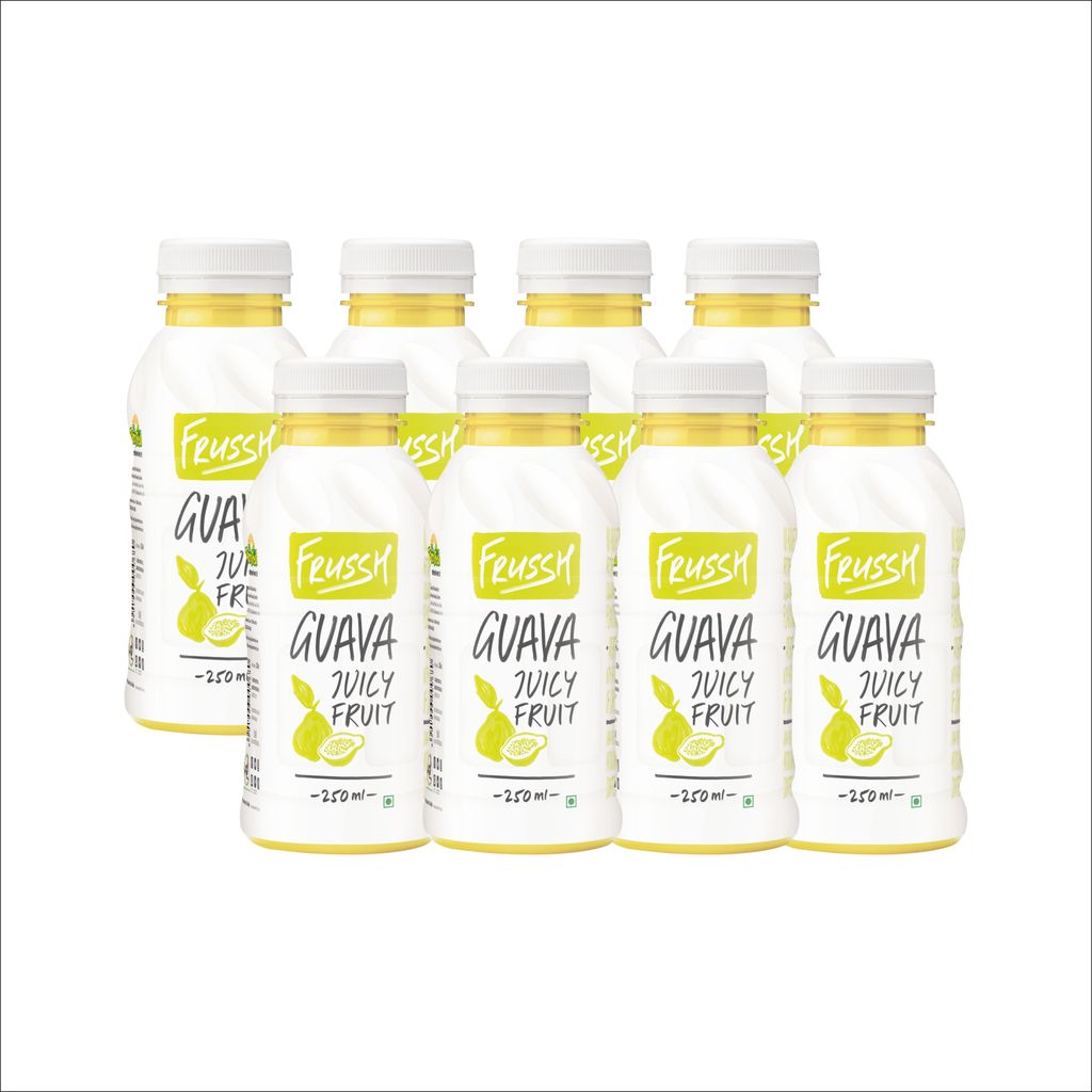 FRUSSH Guava Juice 250 ml (Pack of 8) view 2