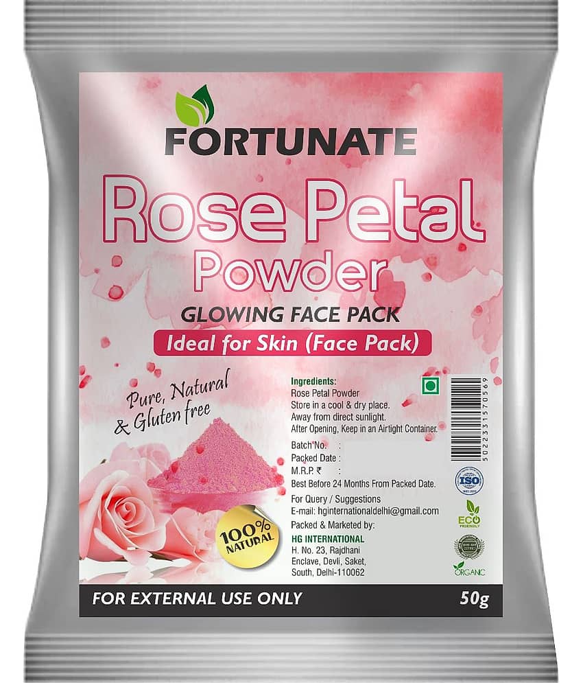 100% Pure Rose Petals Powder for Skin Care
