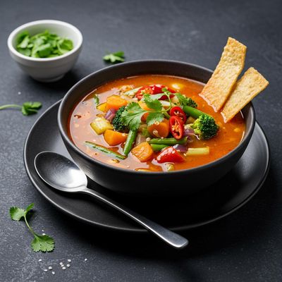 Hot And Sour Veg Soup