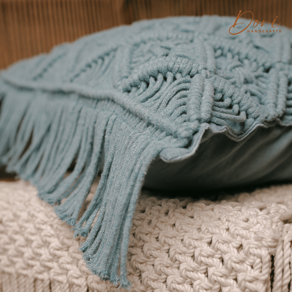 Macrame Cushion Cover view 2