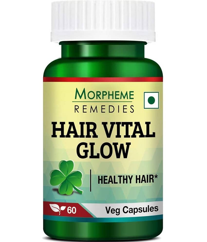Morpheme Remedies Hair Vital Glow - For Hair Health - Capsule 60 no.s