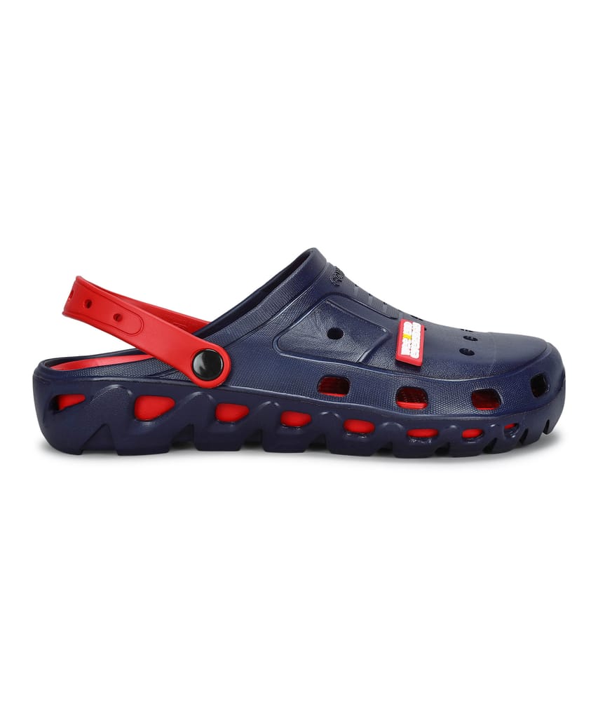 Paragon Men's Slip-on Navy Blue Sandals for Men | Comfortable Sole & Durable view 2