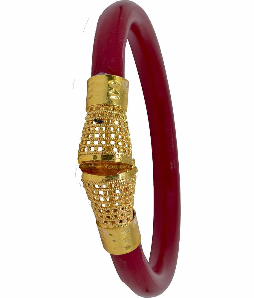 Bovzen Red Bangle ( Pack of 1 )