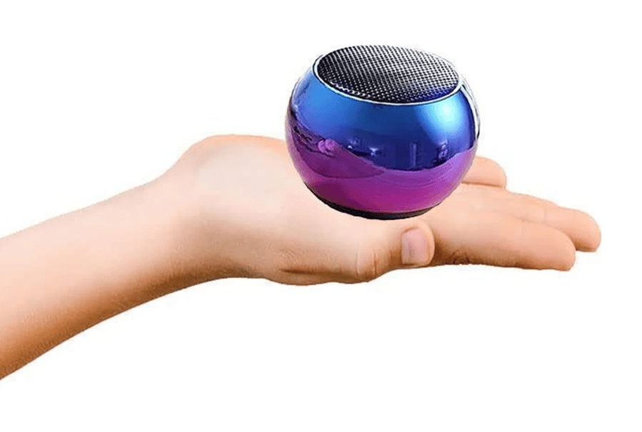 M3 Portable Bluetooth Mini Speaker Dynamic Metal Sound with High Bass with Google, Alexa & Siri Assistant Smart Speaker (Multicolor)