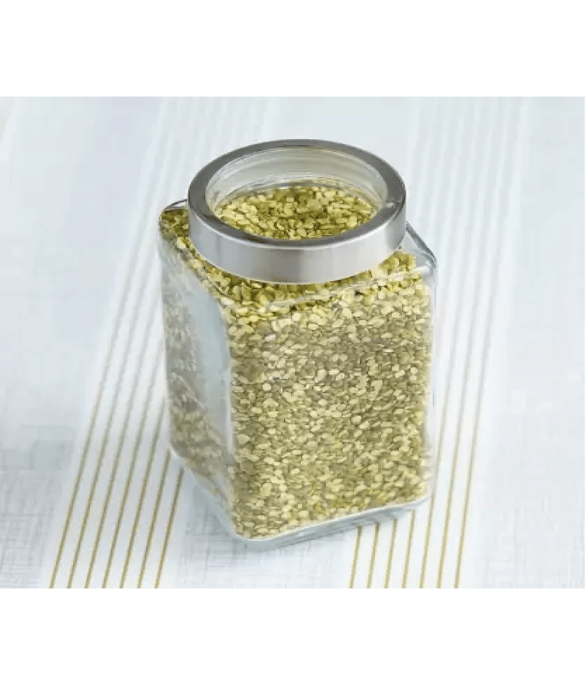 CROCO JAR Glass Silver Food Container ( Set of 6 ) view 2
