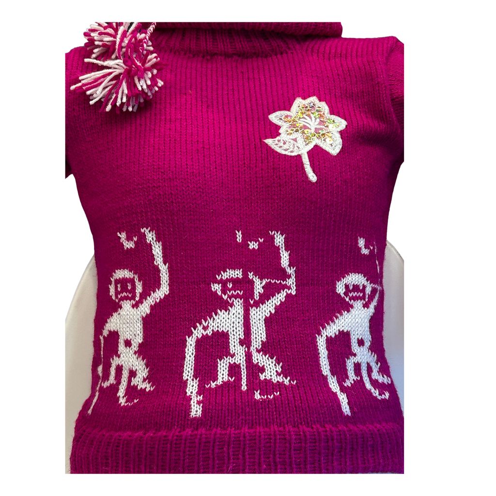 Handmade Woolen Winter Set for Kids view 2