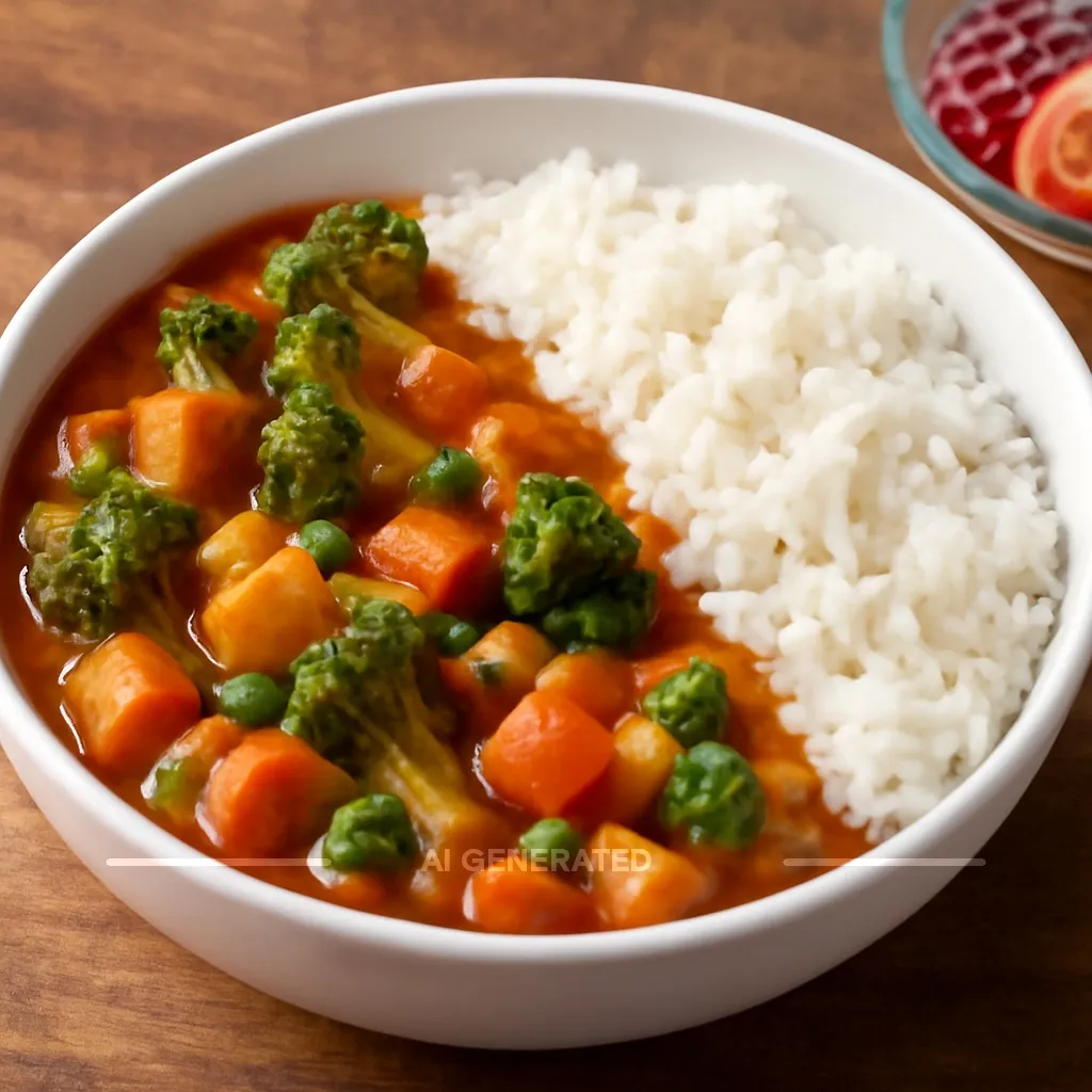 Mix Veg Rice Bowl