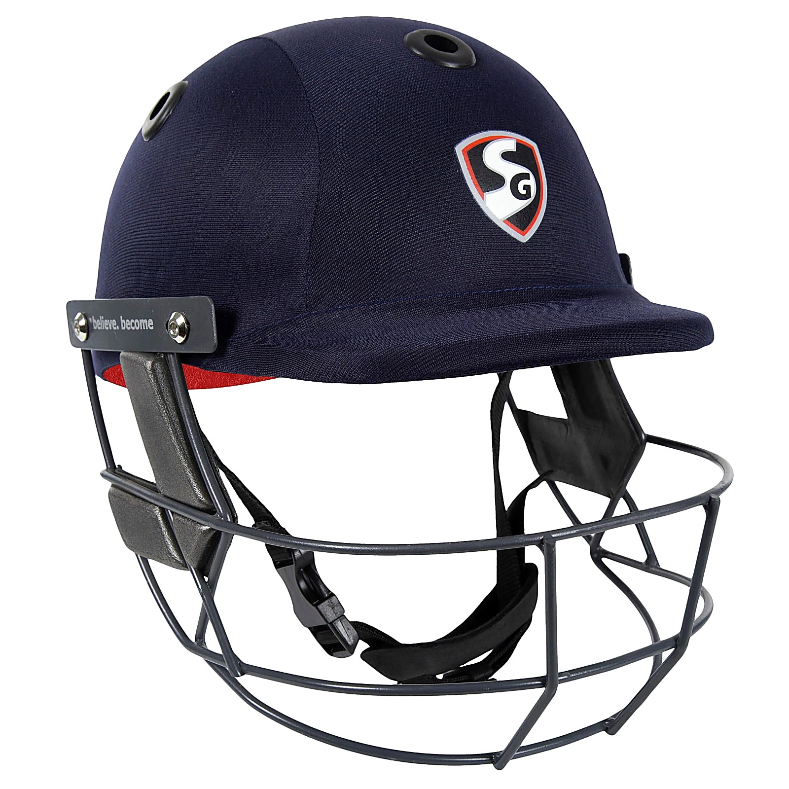 SG Polyfab Cricket Helmet (Size - M, Packing - 1 Unit) by Total Sporting And Fitness Solutions Pvt Ltd view 2