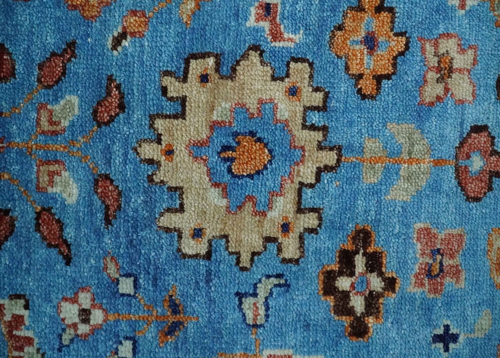 The Carpet Collective Hand Knotted Turkish Oushak Carpets, 100% Wool Rugs All Size view 2