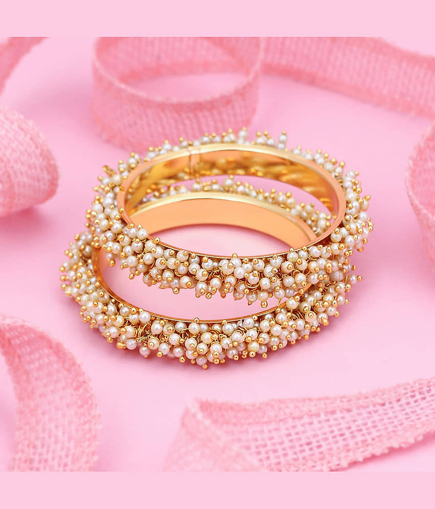 Sukkhi - Gold Bangle Set (Pack of 1) view 2