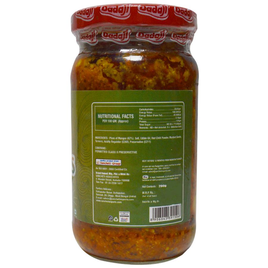 Dadaji Mango Pickle, 200 gm view 2