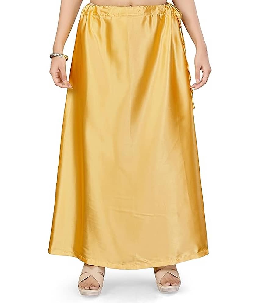 JTG enterprises Satin Petticoat ( Gold , )