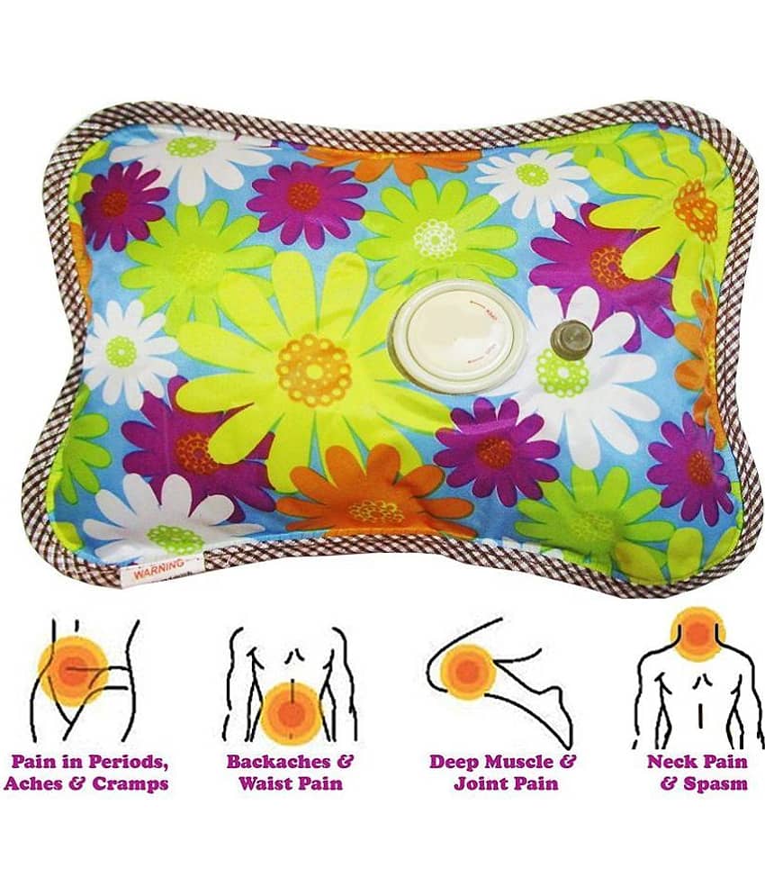 Inditradition Heating Hot Water Bag For Pain Relief (Pack of 1) Assorted Colours