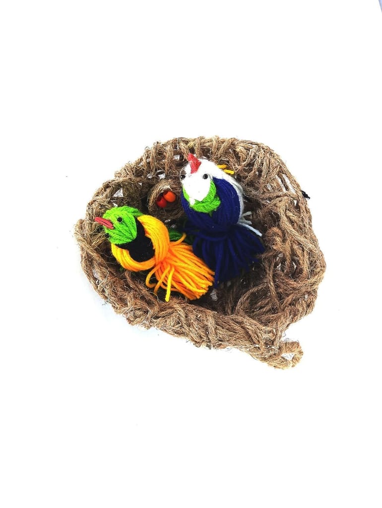 Handmade Bird Nest Hanging Decoration 4 view 2