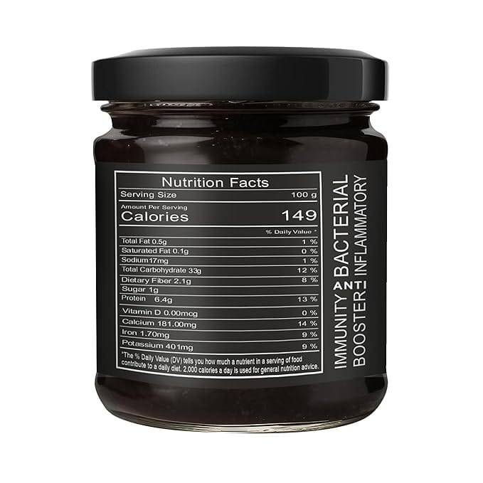 Mountain Bawarchi Black Garlic Paste | Non-Pungent Great Taste & Highly Nutritious | No Added Preservatives | 1kg (500 gr set of 2) view 2