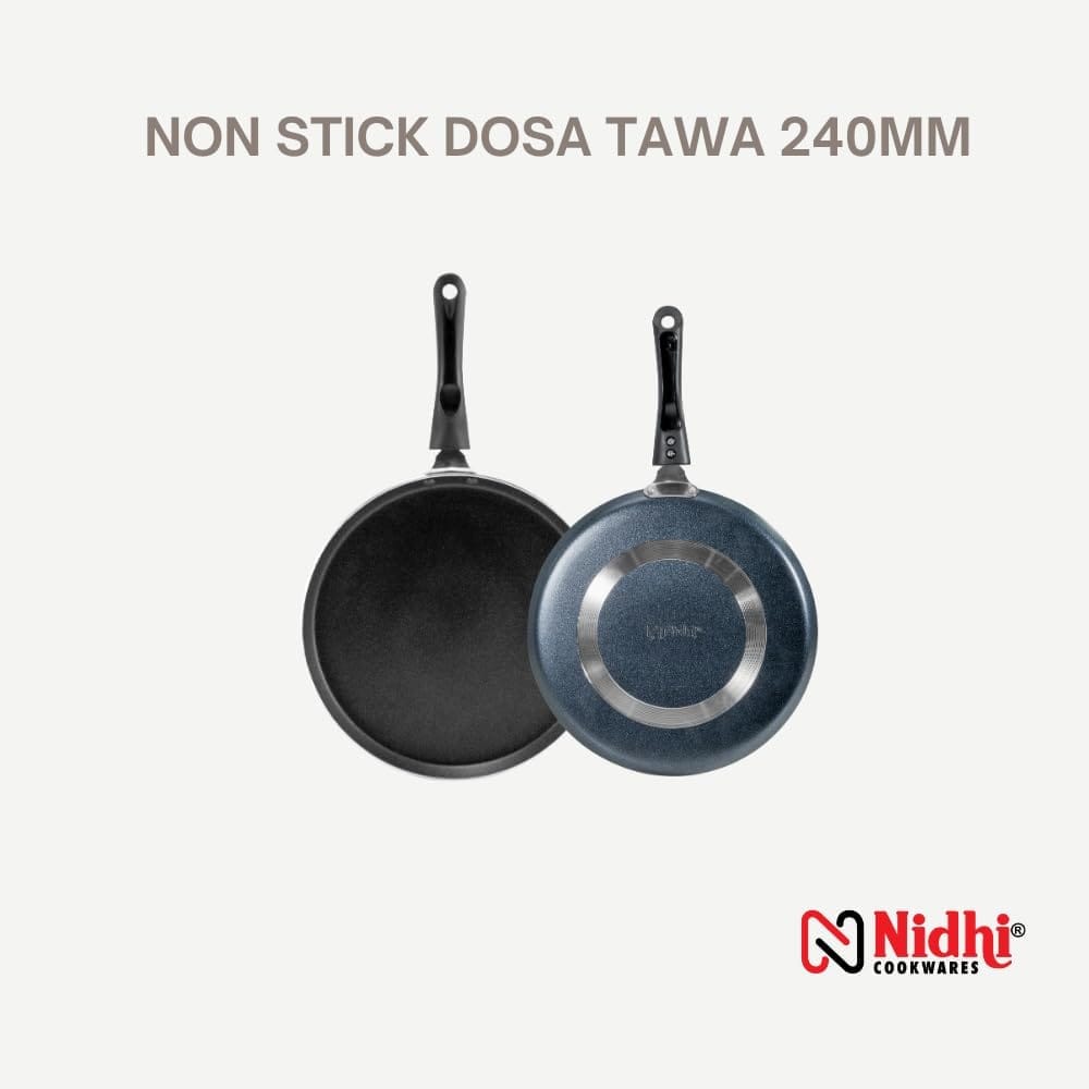 Nidhi Non-Stick Dosa Tawa, 260 Mm, Aluminium view 2