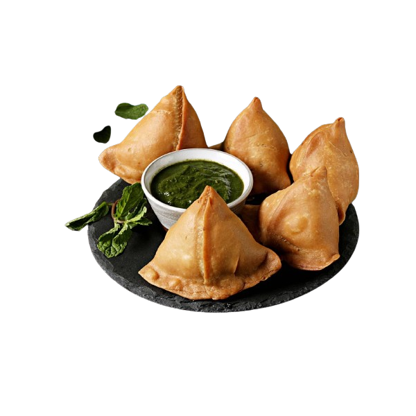 Sada Samosa with Chutney