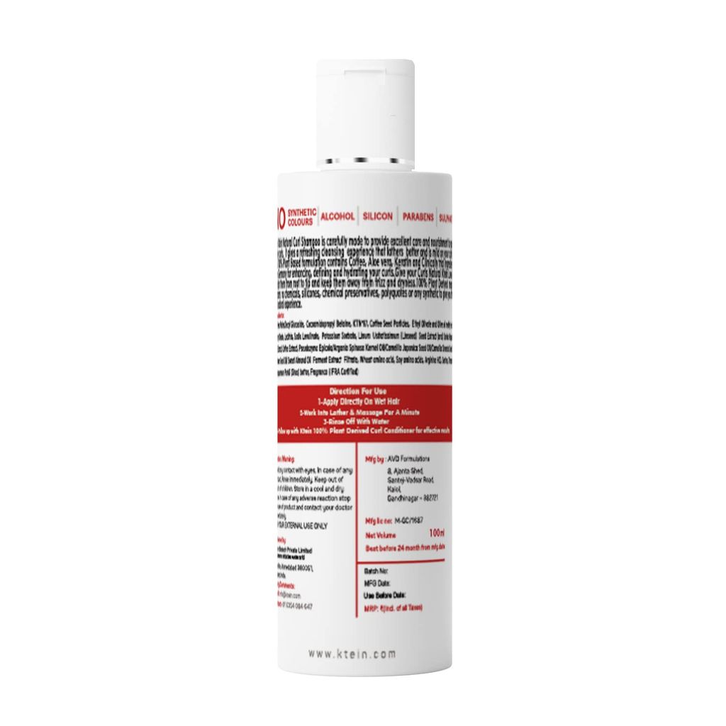 Ktein Natural Plant Derived Curl Shampoo_2 view 2
