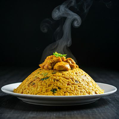 Appam Mix with Chicken Thattukada style