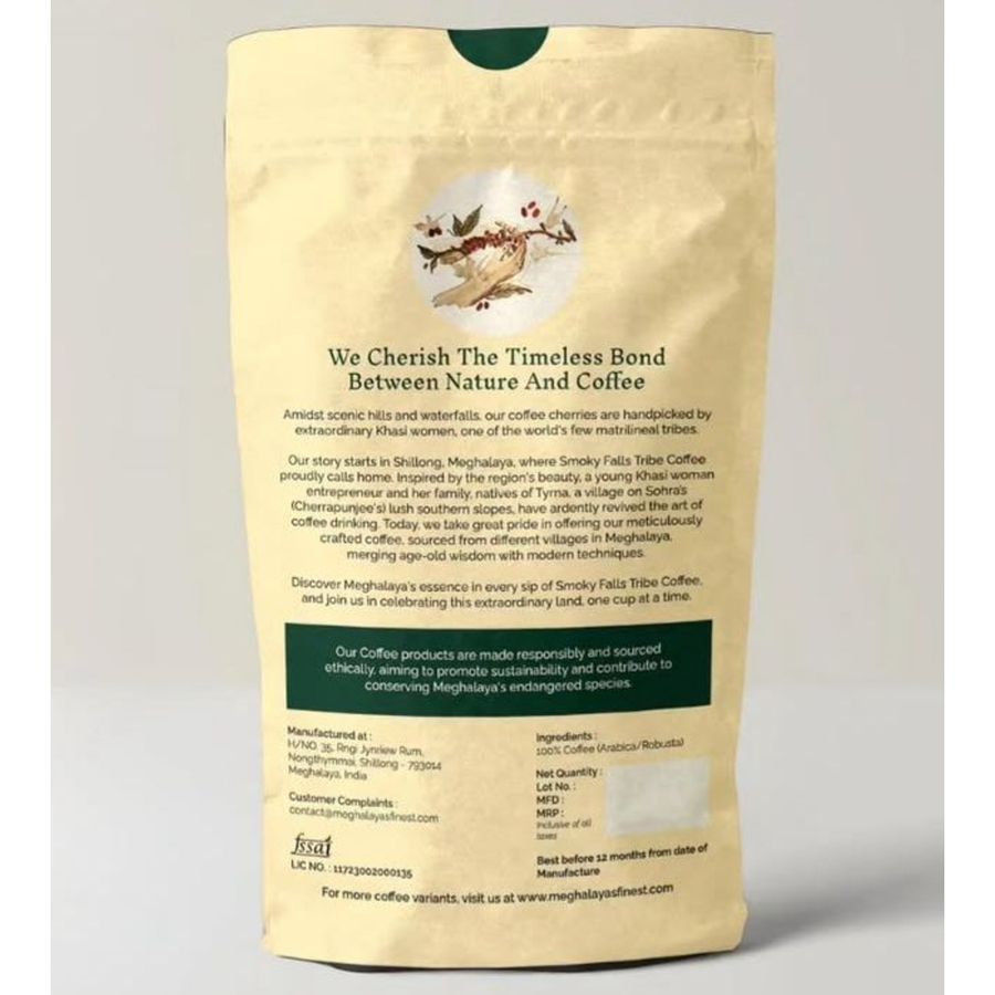 MEDIUM ROASTED COFFEE GROUNDS - 100 gm - 100 gm view 2