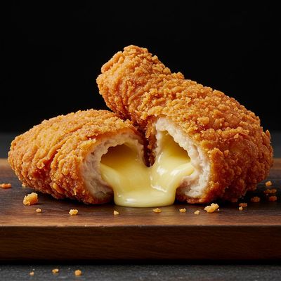 Classical Cheesy Infused Fried Chicken
