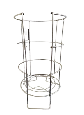 Rahul Professionals Fire Extinguisher Stand for 6 Kg, 4 Kg, White Color (Pack of 1)