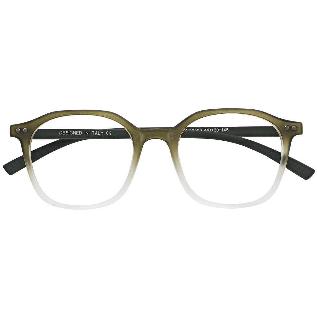 Transparent Full Rim Rectangle Eyeglasses view 2