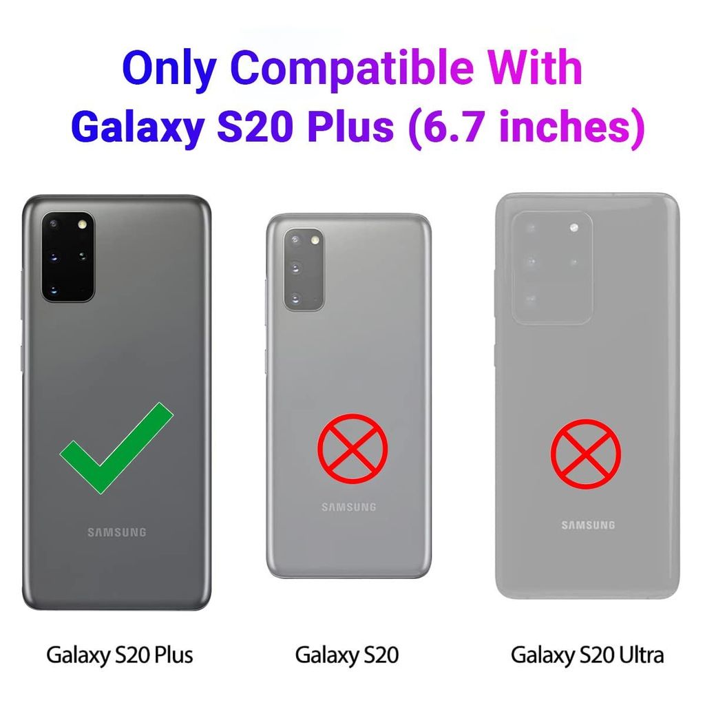 LIRAMARK Liquid Silicone Soft Back Cover Case for Samsung Galaxy S20 Plus / S20 Plus 5G view 2